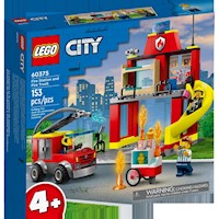 LEGO 60375 Parque de Bomberos y Camión de Bomberos